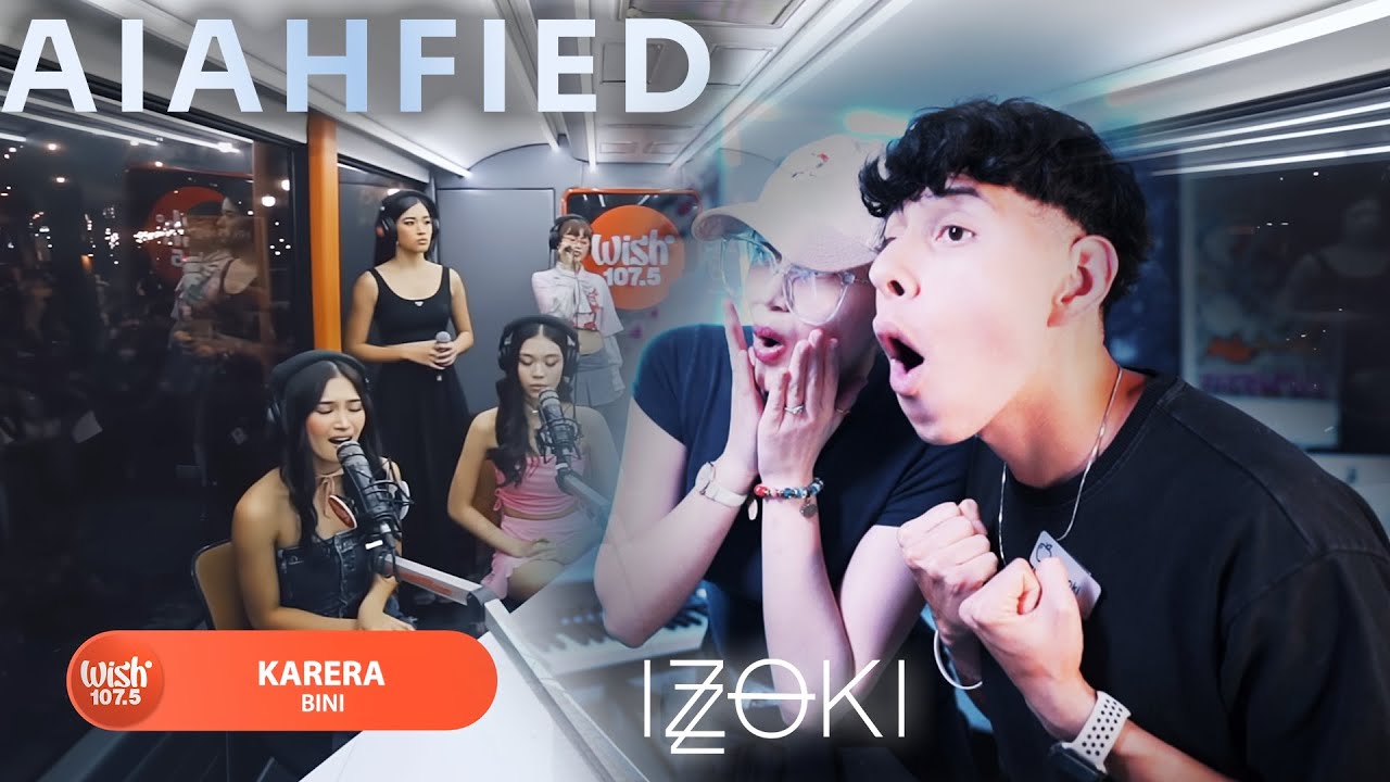Music producer/singer duo react to BINI Karera Wish Bus 107.5 Performance