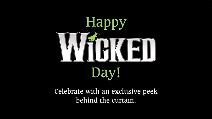 WICKED DAY: Behind-the-Scene...  with Alexandra Bi...