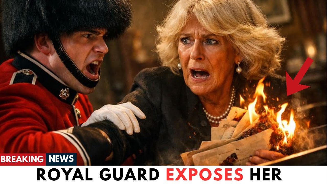 Royal Guard CAUGHT Camilla BURNING Late Queen’s Letters — The TRUTH Explodes