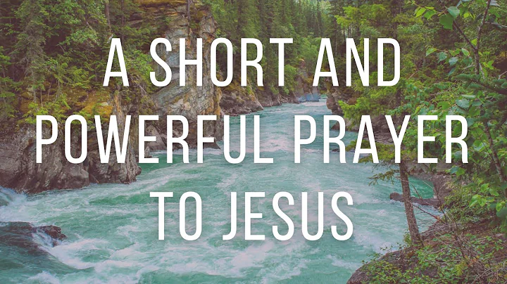 A Short and Powerful Prayer to Jesus - Daily Prayers #176