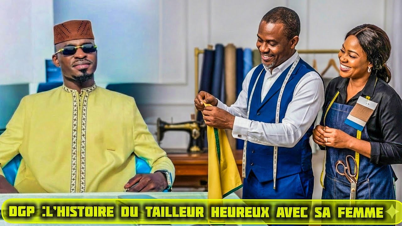  Chérif Ibrahim Haidara raconte l’histoire d’un tailleur heureux avec sa femme »