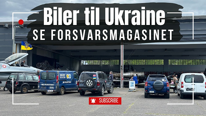 Forsvarsmagasinet, Biler til Ukraine - spot