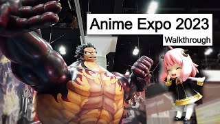 A Captivating Walkthrough of the Ultimate Anime Fan Paradise!  Anime Expo 2023 Exhibit Hall