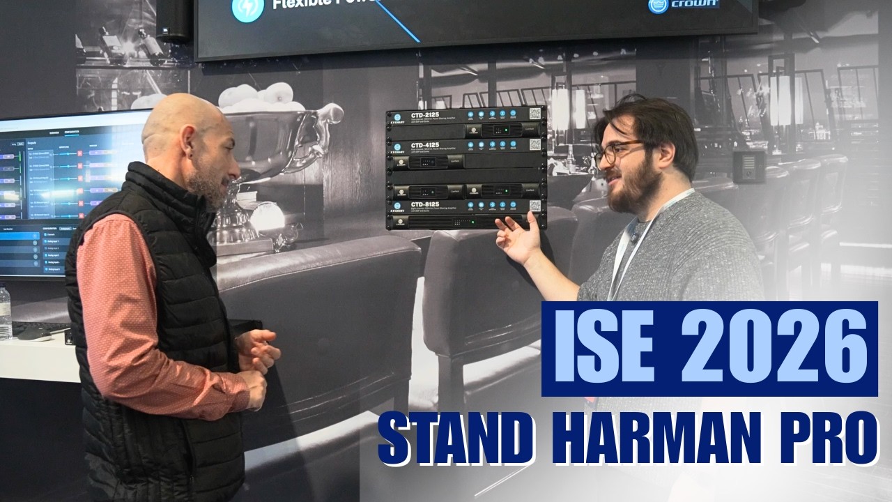 Harman Professional Solutions en ISE 2026 | Stand Tour con Algam Ibérica