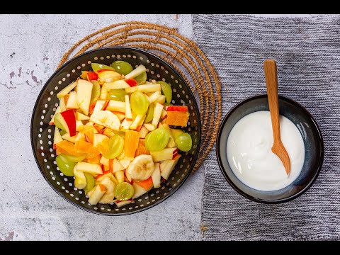 Video: Obstsalat Mit Joghurt
