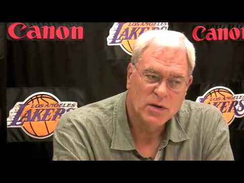 Phil Jackson, on Andrew Bynum, the frontcourt, big lineups