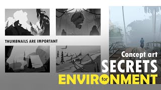 How create thumbnail for Environment concept art How create thumbnail for Environment concept art