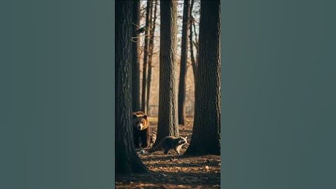 #DreamScreenAI #forest #animal #ai #viral #shorts #video