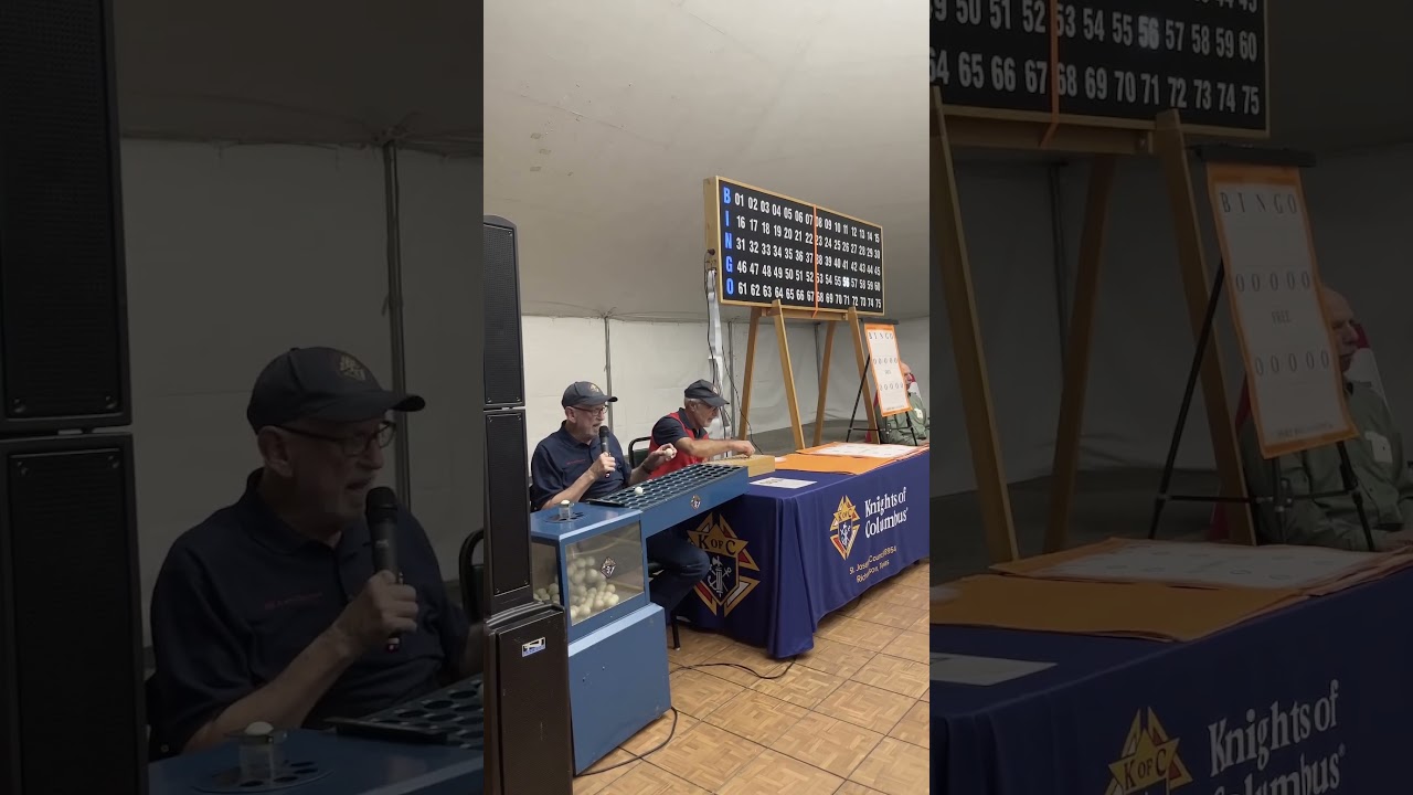 Spaghetti Dinner and Bingo 2023 Recap 🍝😋 #shorts