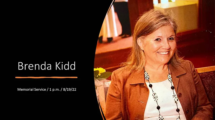 8/19/22 Memorial Service for Brenda Kidd
