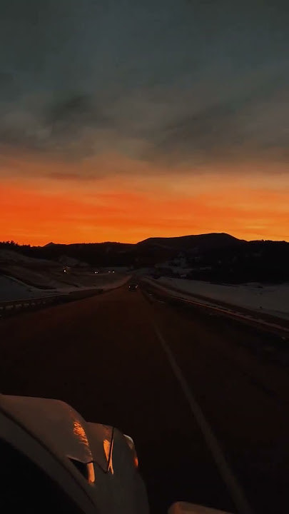 The view 😍✨ | sunset | nature | hills #shorts #aesthetic #songs #scenery