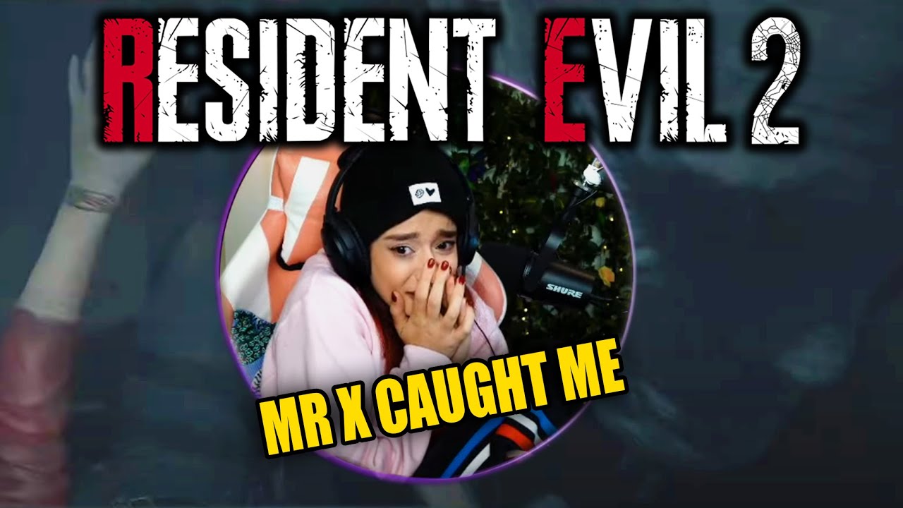 TERROR & PANIC as I try and escape Mr X on Resident Evil 2