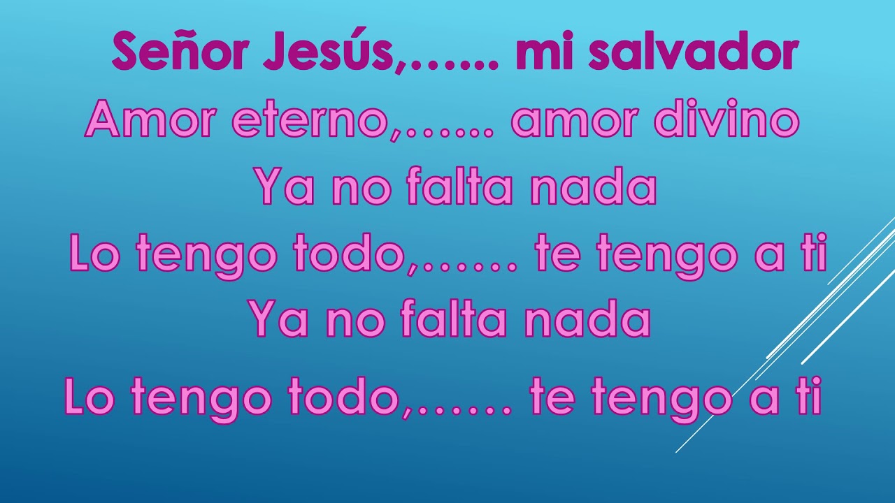 Ya no eres pan y vino ( KARAOKE )