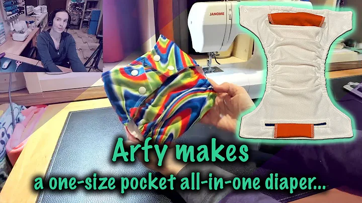Arfy makes a one-size pocket all-in-one cloth diaper…