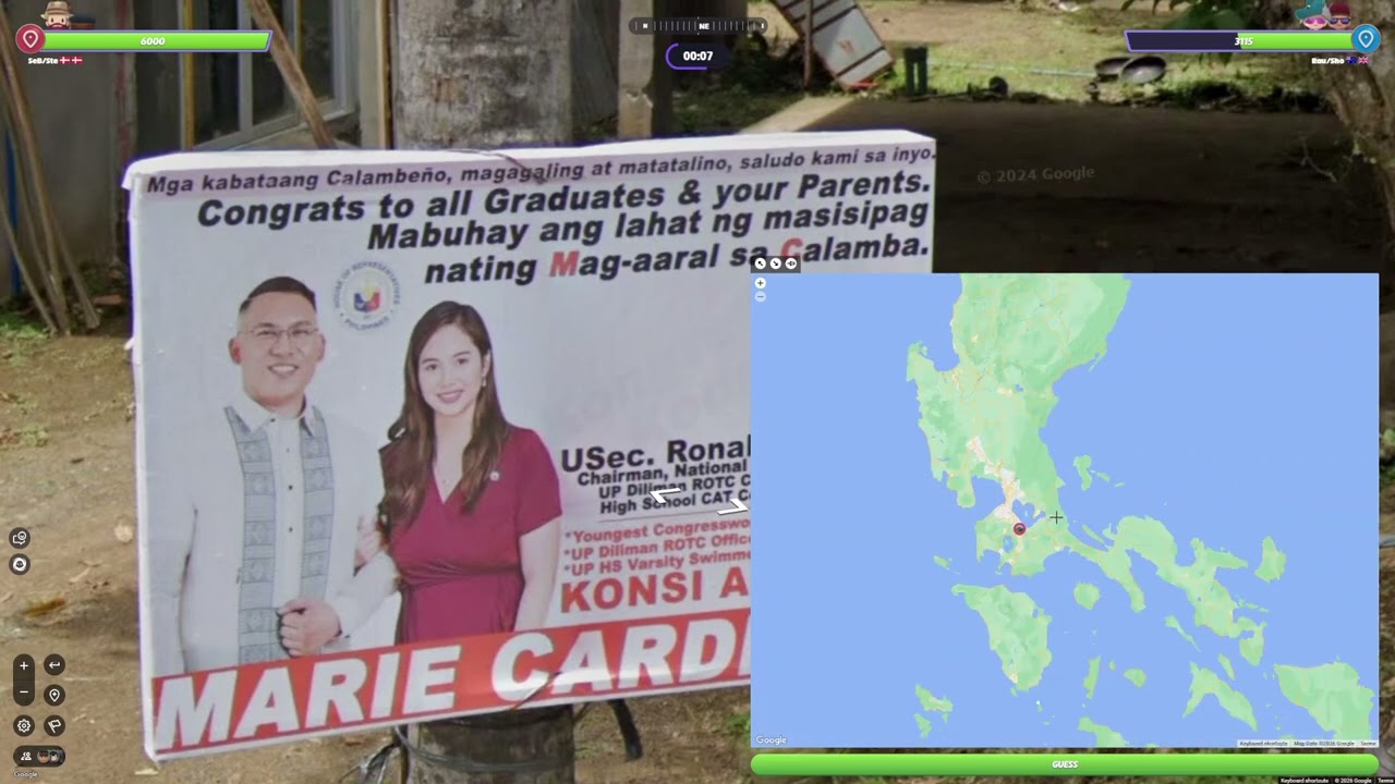 GeoGuessr - min søn og jeg kommer i promotition zone til Master 1 i ranked Team Duels