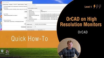 How to Adjust OrCAD for High Resolution Displays