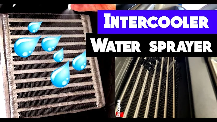More HP For 1$ on your Turbo car!!! | Intercooler water spray for cheap + Tested!