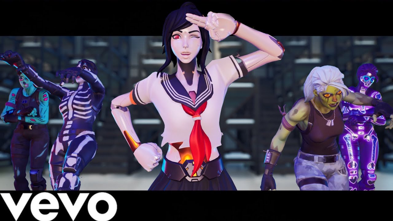 Fortnite X Squid Games (My World Fortnite Music Video) Fortnite Red