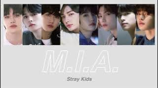 【日本語字幕】M.I.A. / Stray Kids【和訳/カナルビ/歌詞】