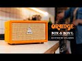 Orange BOX &amp; BOX L Bluetooth speakers