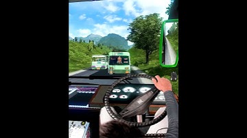 Thumbnail of Euro truck simulator 2 bus driving with real steering wheel gaming🤩💥 #shorts #trending #ets2