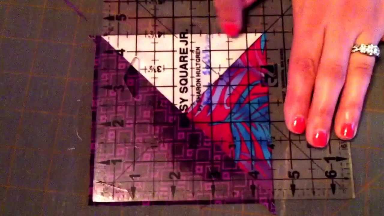 How to make double pinwheels from squares YouTube