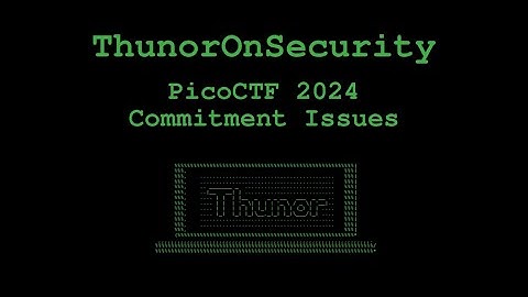 Commitment Issues Challenge from picoCTF 2024 (General skills)