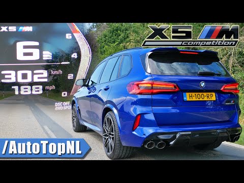 BMW X5M COMPETITION 0-300km/h ACCELERATION & SOUND by AutoTopNL