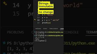 Python Interview Question: Mutable vs Immutable Explained Simply #python   #programming #learnpython