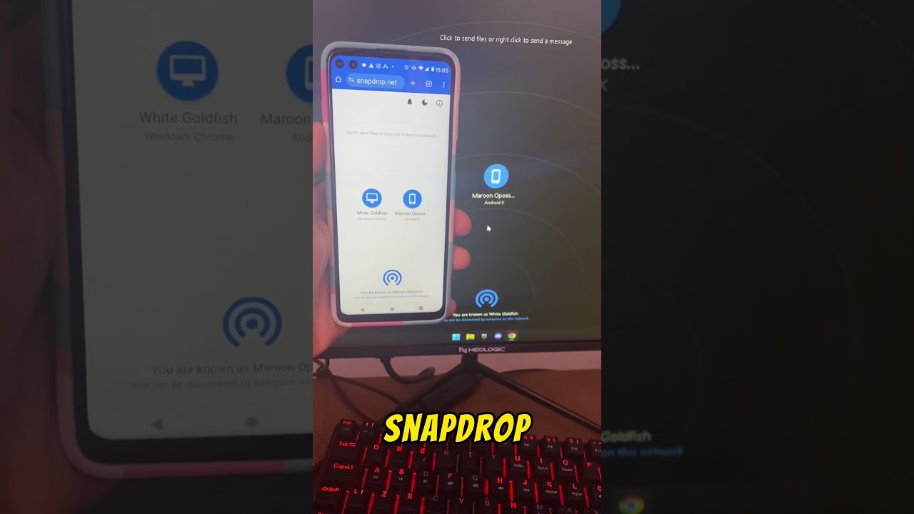 COMO ENVIAR ARQUIVOS DO CELULAR PRO COMPUTADOR! 🚀