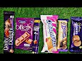 Satisfying Video Asmr Unboxing GIANT Sweets Chocolate and Rainbow Lollipops with Candy Cutting Asmr