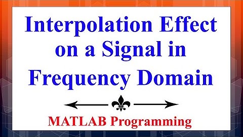 Effect of interpolation or upsampling of a signal analysed in frequency domain using MATLAB
