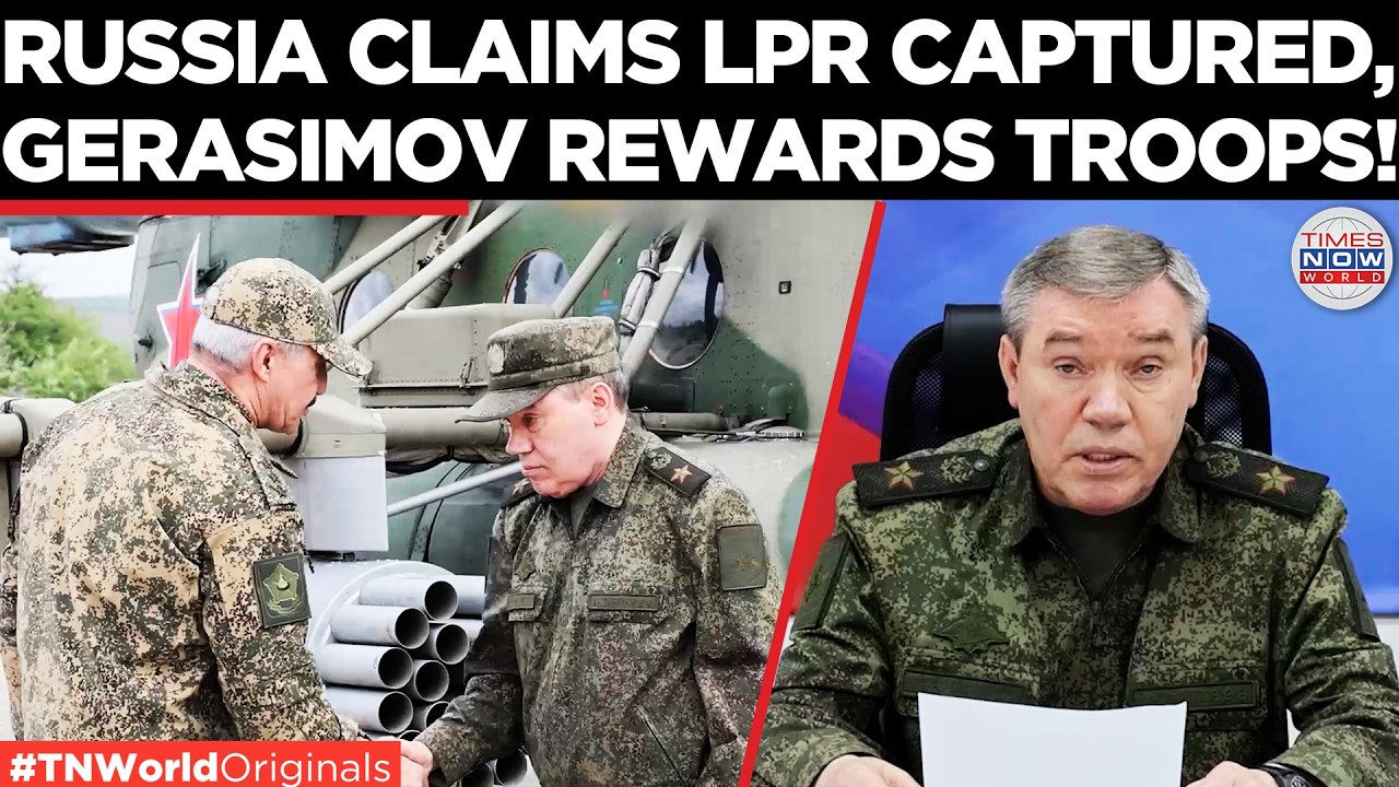 LPR FALLS, KHARHIV NEXT! Russian Army Chief Reveals Major Advance in Explosive Frontline Visit