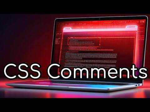 CSS Comments | HTML/CSS - YouTube