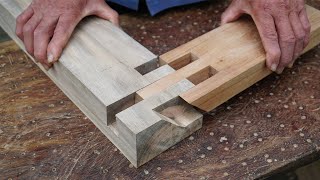 : Amazing Woodworking Technique That Japanese Carpentry Does When Joining Wood