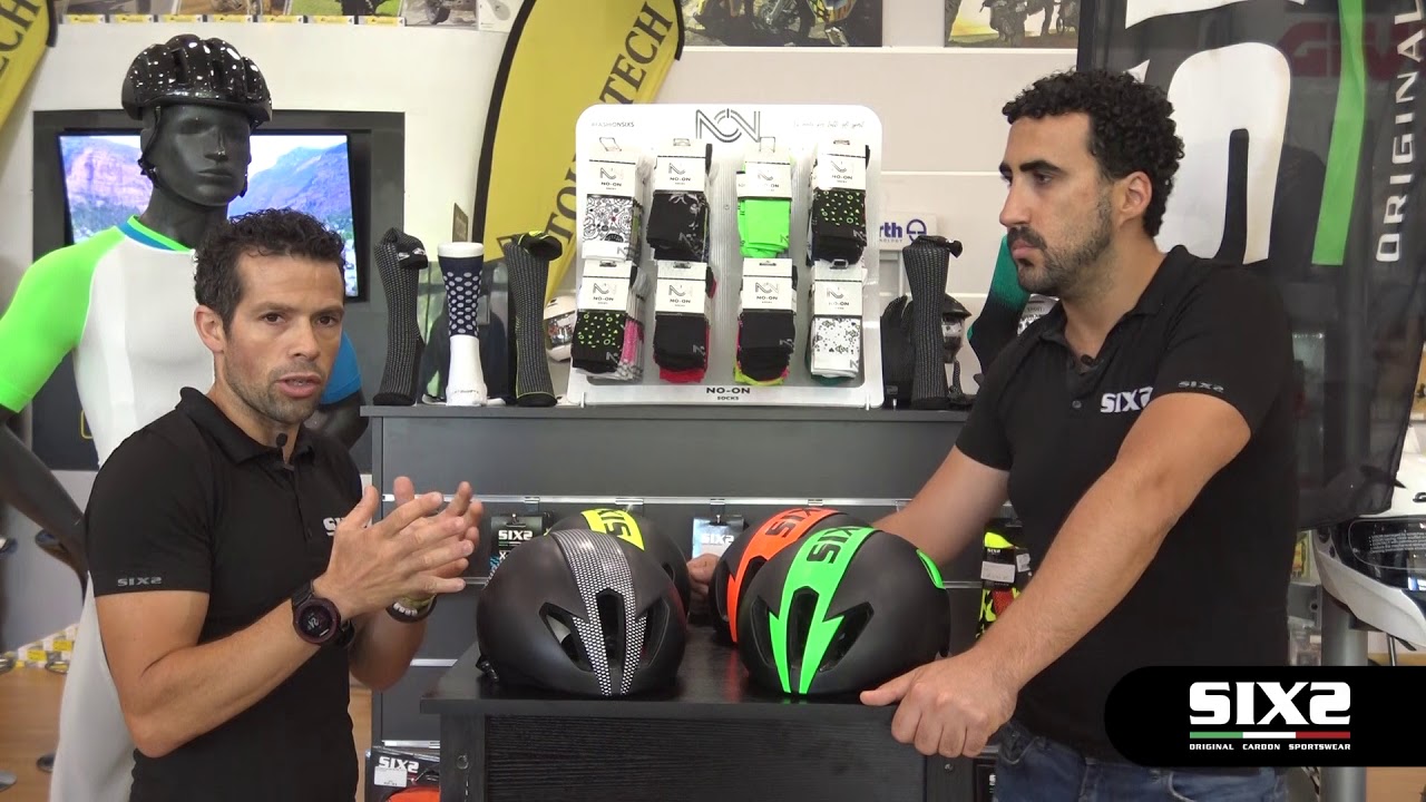 Casco aero de SIX2 para ciclismo - YouTube