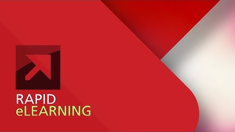 Rapid eLearning