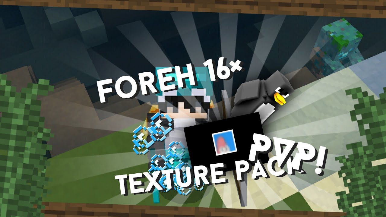 Texture pack MCPE! pvp No lag! || Foreh [16×] - YouTube