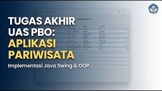 Pengembangan Sistem Informasi Objek Wisata Menggunakan Java Swing dan Konsep OOP