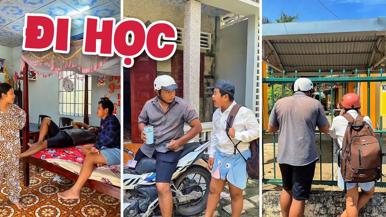 Cười Xỉu Khi Mẹ La Hai Cha Không Chở Ba Báo Đi Học Và Cái Kết Bật Ngửa | Ba Báo TV