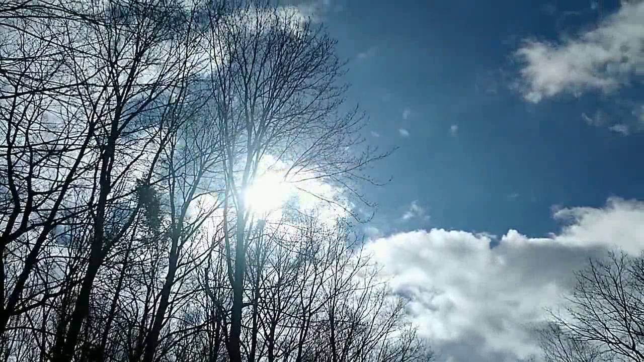 Time lapse April 02, 2016 A Mix of Sun and Clouds - YouTube