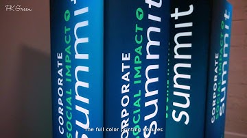 Custom Printed Column Light Boxes for Corporate Events and Trade Shows | PK Green