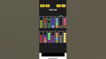 Ball Sort Puzzle - Level 937
