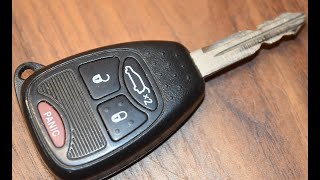 2005-2007 Jeep Liberty / Chrysler Pacifica Key Fob Battery Replacement - EASY DIY