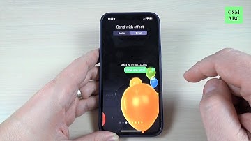 How to Add Screen Effects on Text Messages on iPhone X, 11, 12, 13 (Mini, Pro & Max).