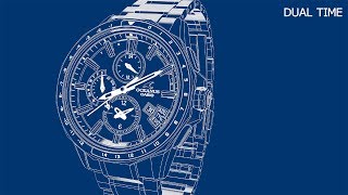 CASIO OCW-G2000 Operation Video - Dual Time Setting