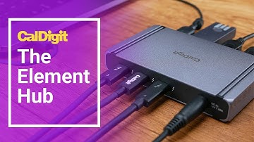 CalDigit: The Element Hub - Thunderbolt 4 is Here