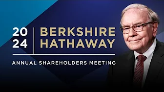 Warren Buffett presides over the 2024 Berkshire Hathaway annual shareholders meeting — 5/4/24