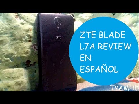 ZTE BLADE L7A REVIEW EN ESPAÑOL // TYAMHD