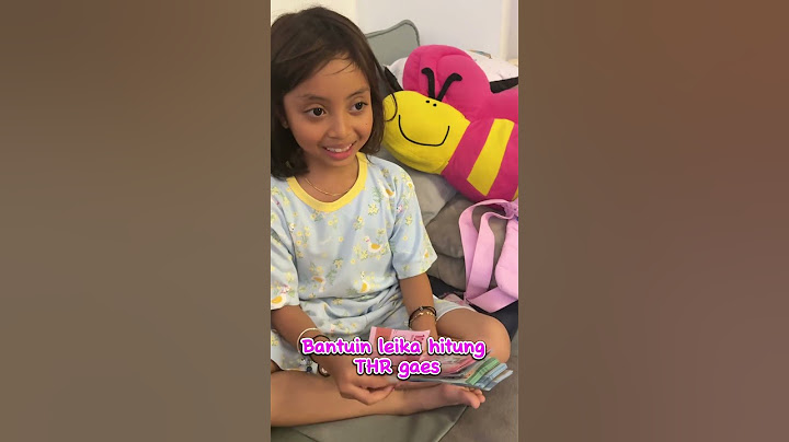 LEIKA JADI SULTAN HITUNG THR lebaran banyak banget😍 #shorts #leika #viral